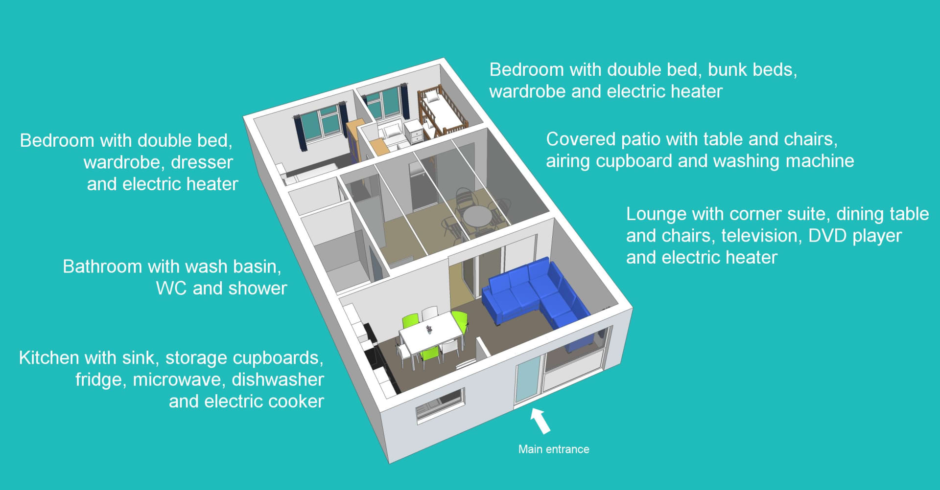 Accessible Apartment Unit Layout