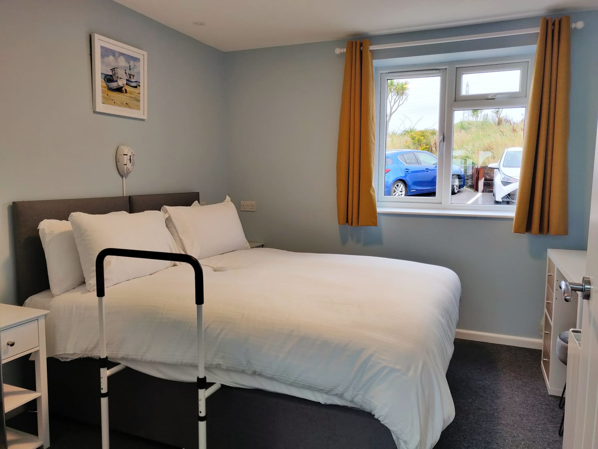 Accessible Holiday Apartment Bedroom Cornwall
