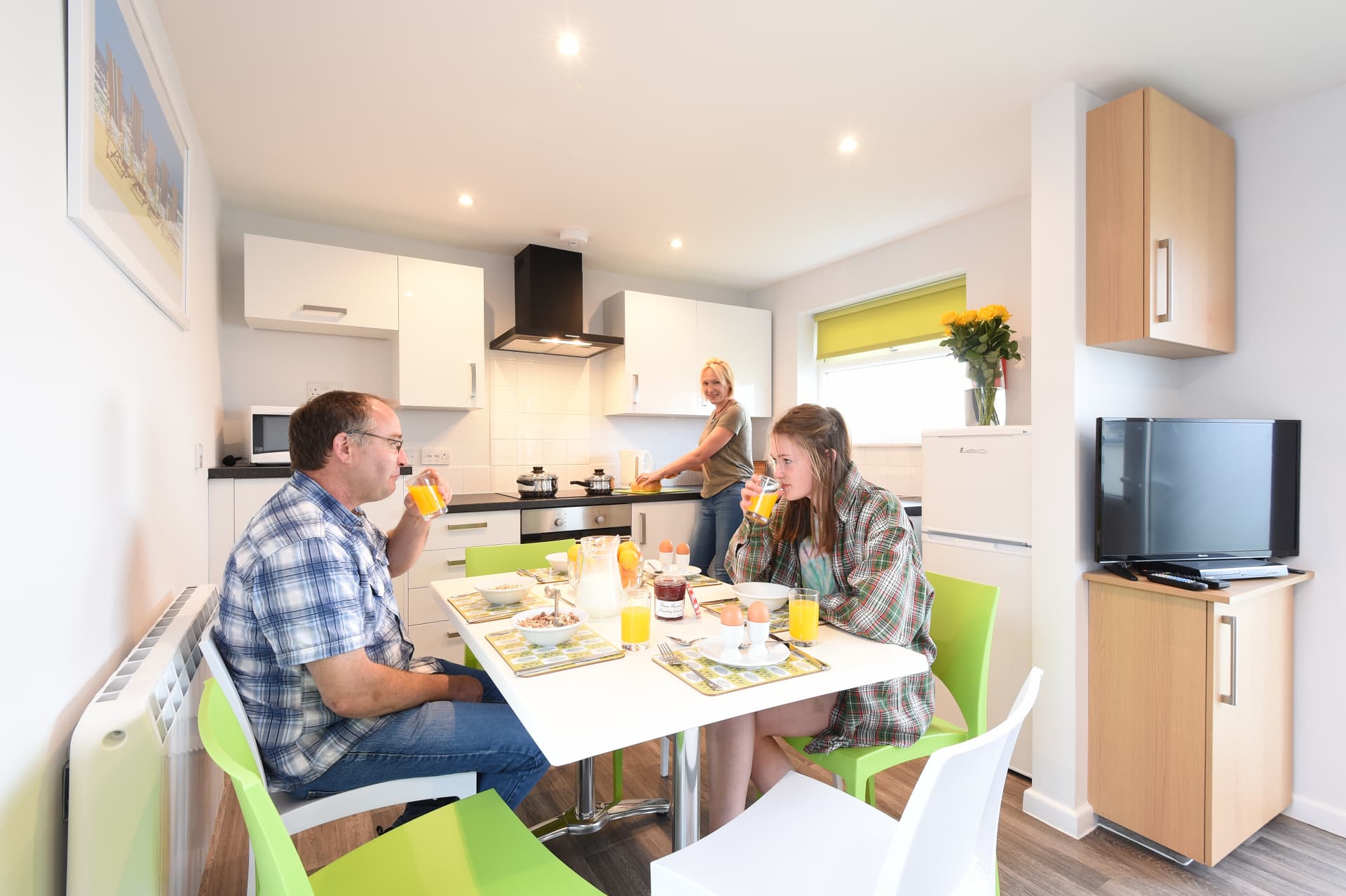 Beachside Holiday Park Apartments Kitchen