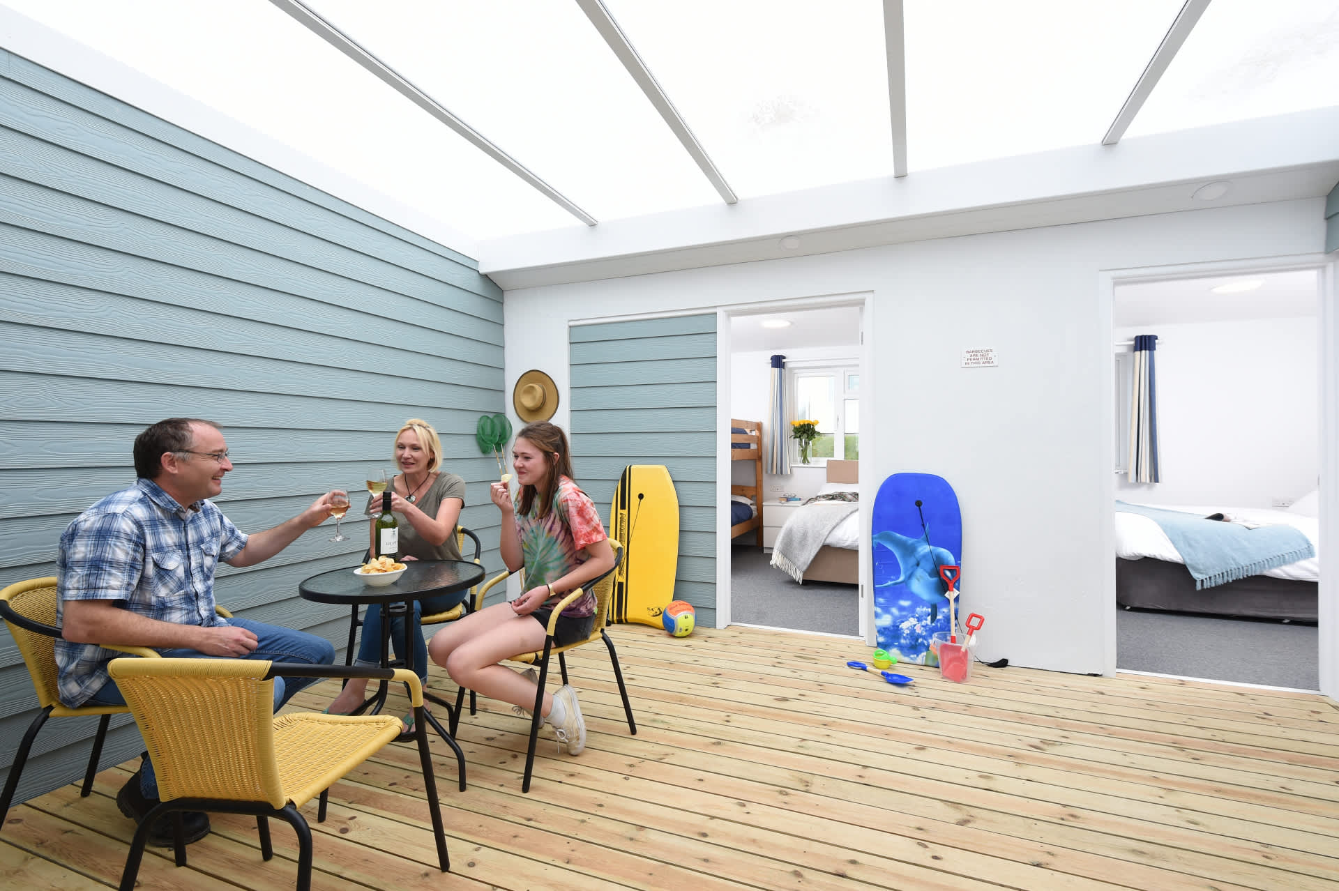 Beachside Holiday Park Apartments Patio