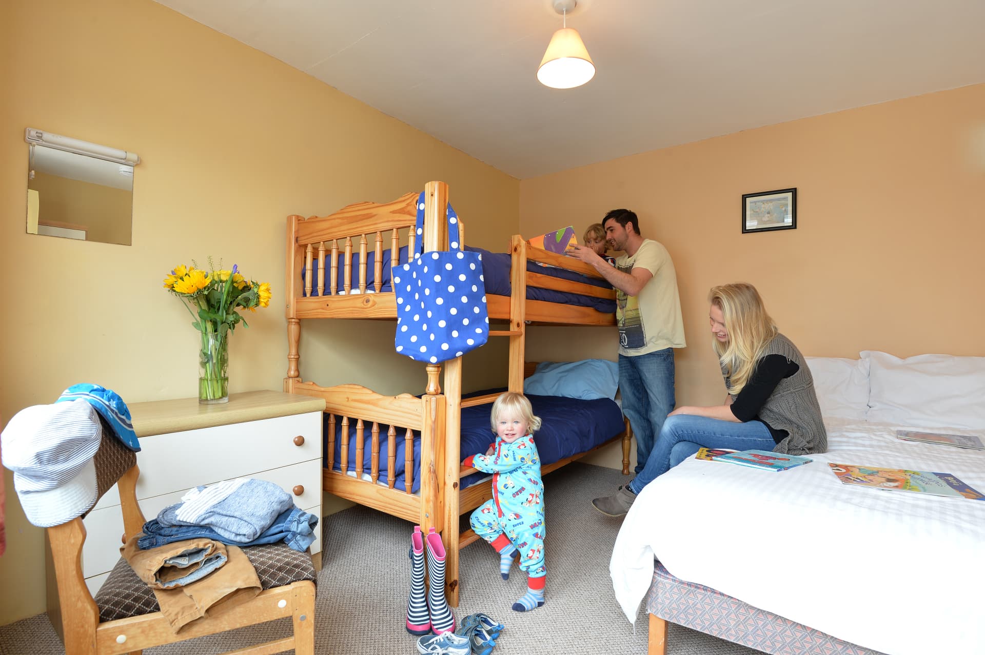 Beachside Holiday Park St Ives Bay Chalet Bedroom