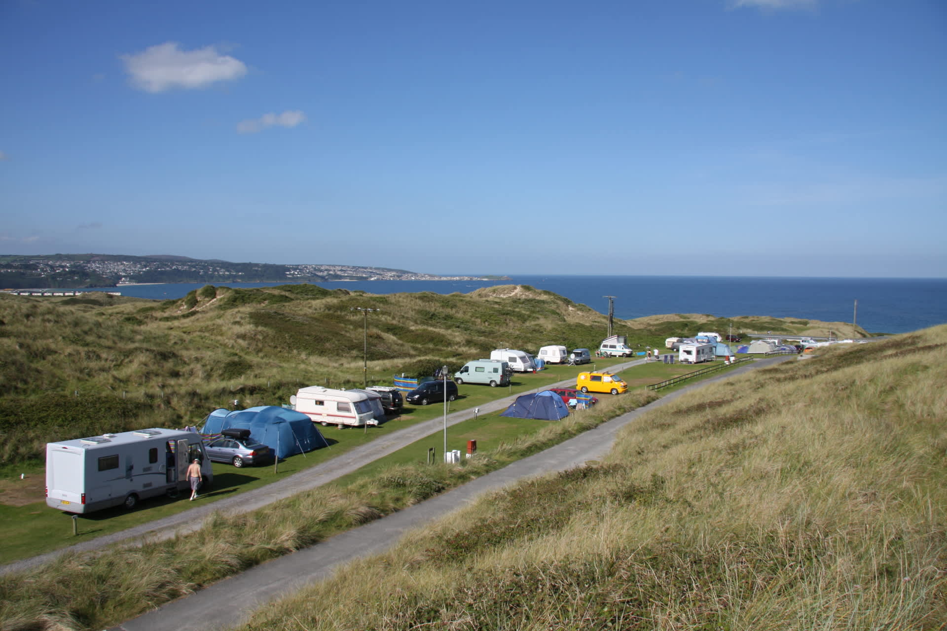 Beachside Holiday Park Camping Cornwall
