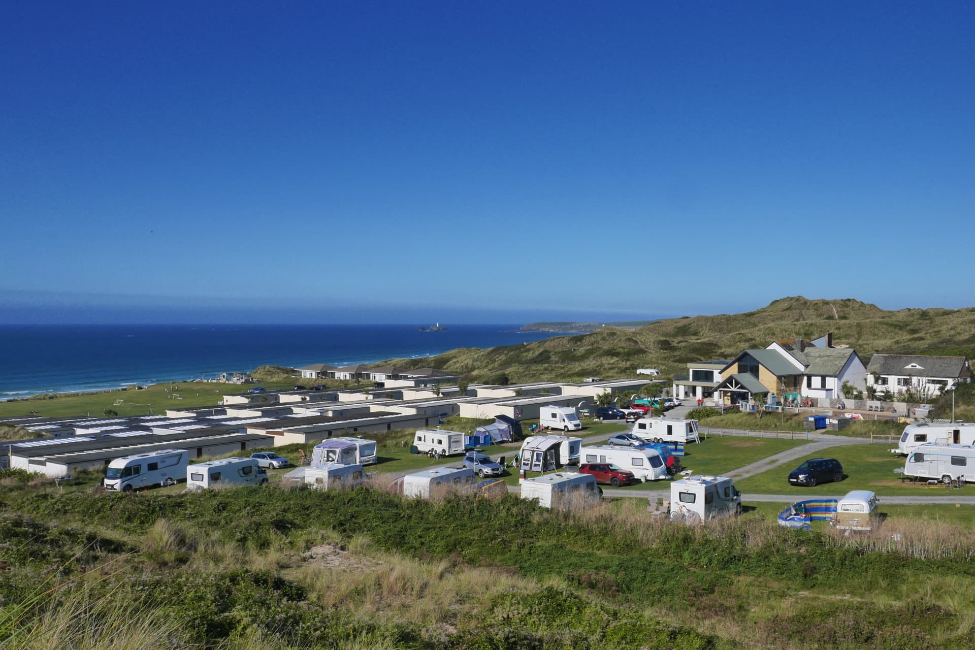 Beachside Holiday Park Touring Pitches Cornwall