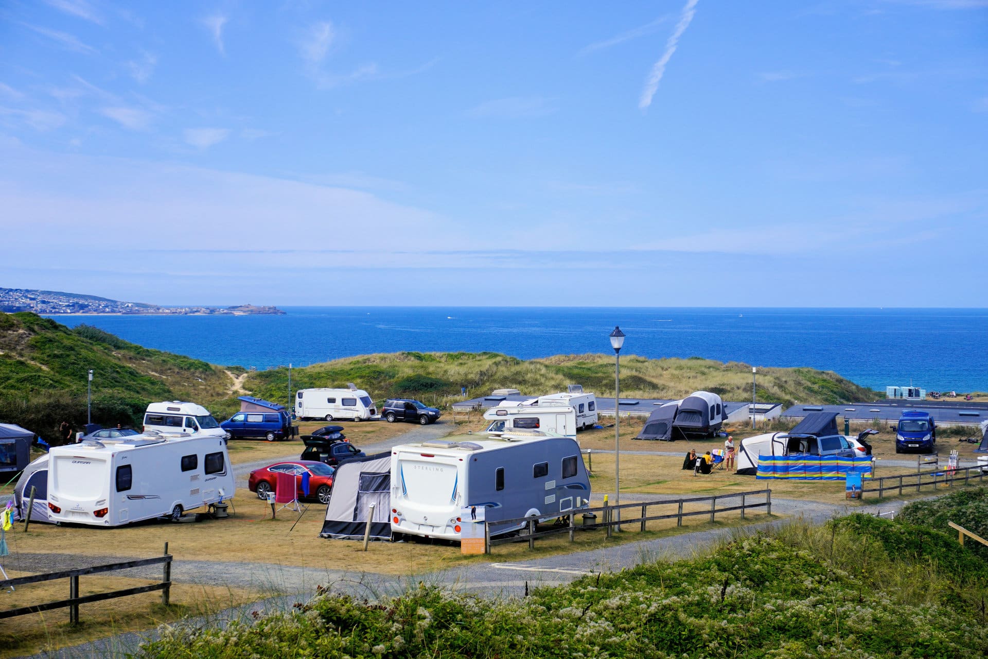 Beachside Holiday Park Caravan Pitches St Ives Bay
