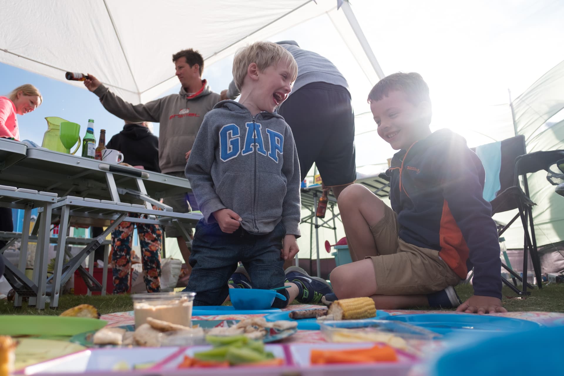 Beachside Holiday Park Family Camping Cornwall