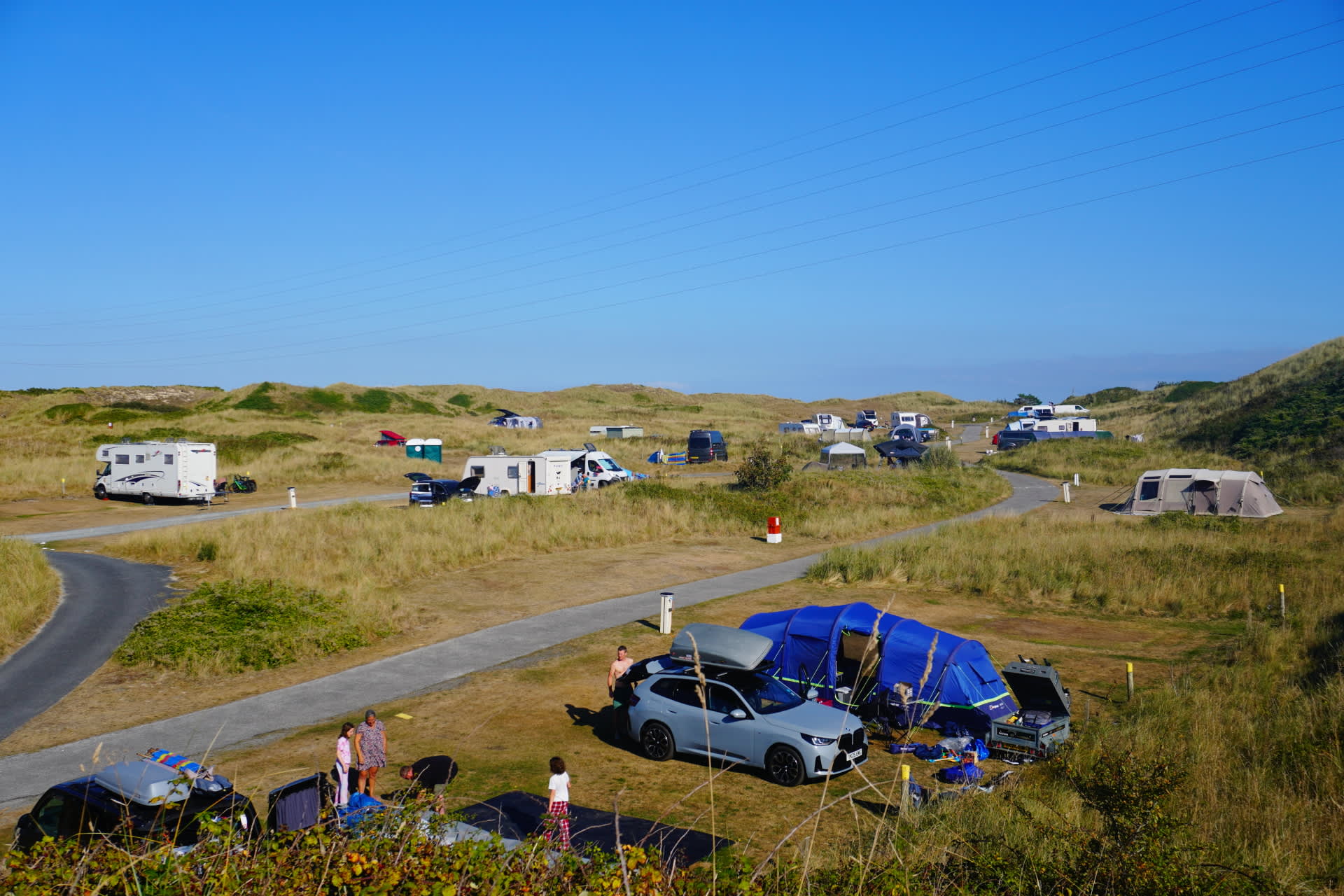 Beachside Holiday Park Tent Camping Cornwall