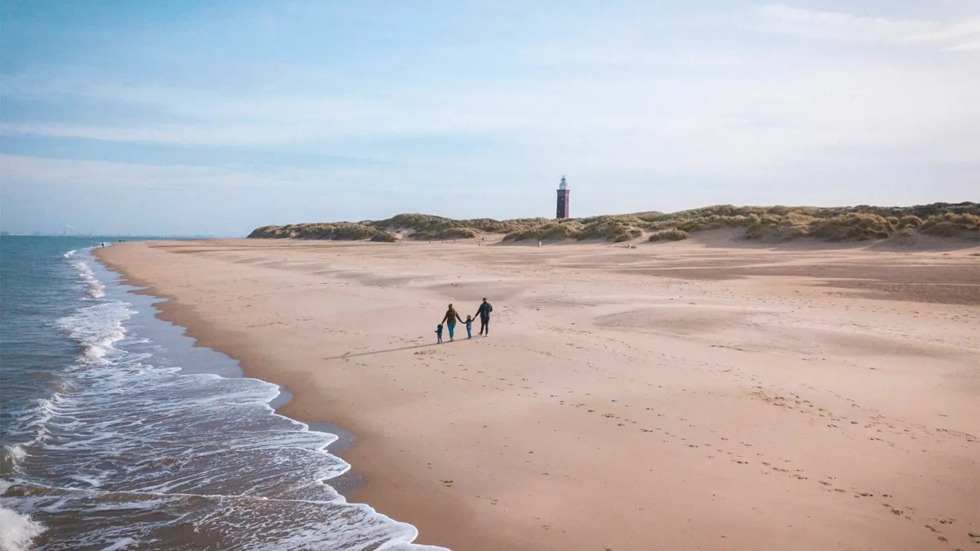 FarmCamps Op Flakkee Zuid Holland strand ouddorp zee vuurtoren