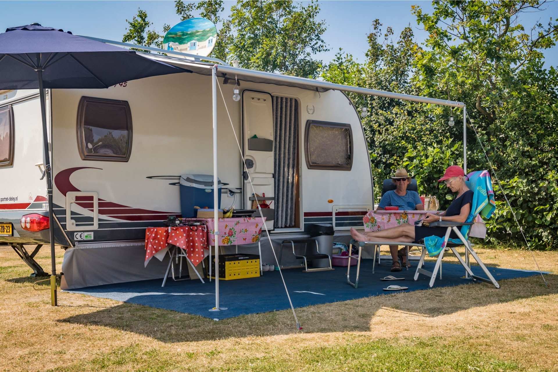 Camping De Shelter, Komfort Platz