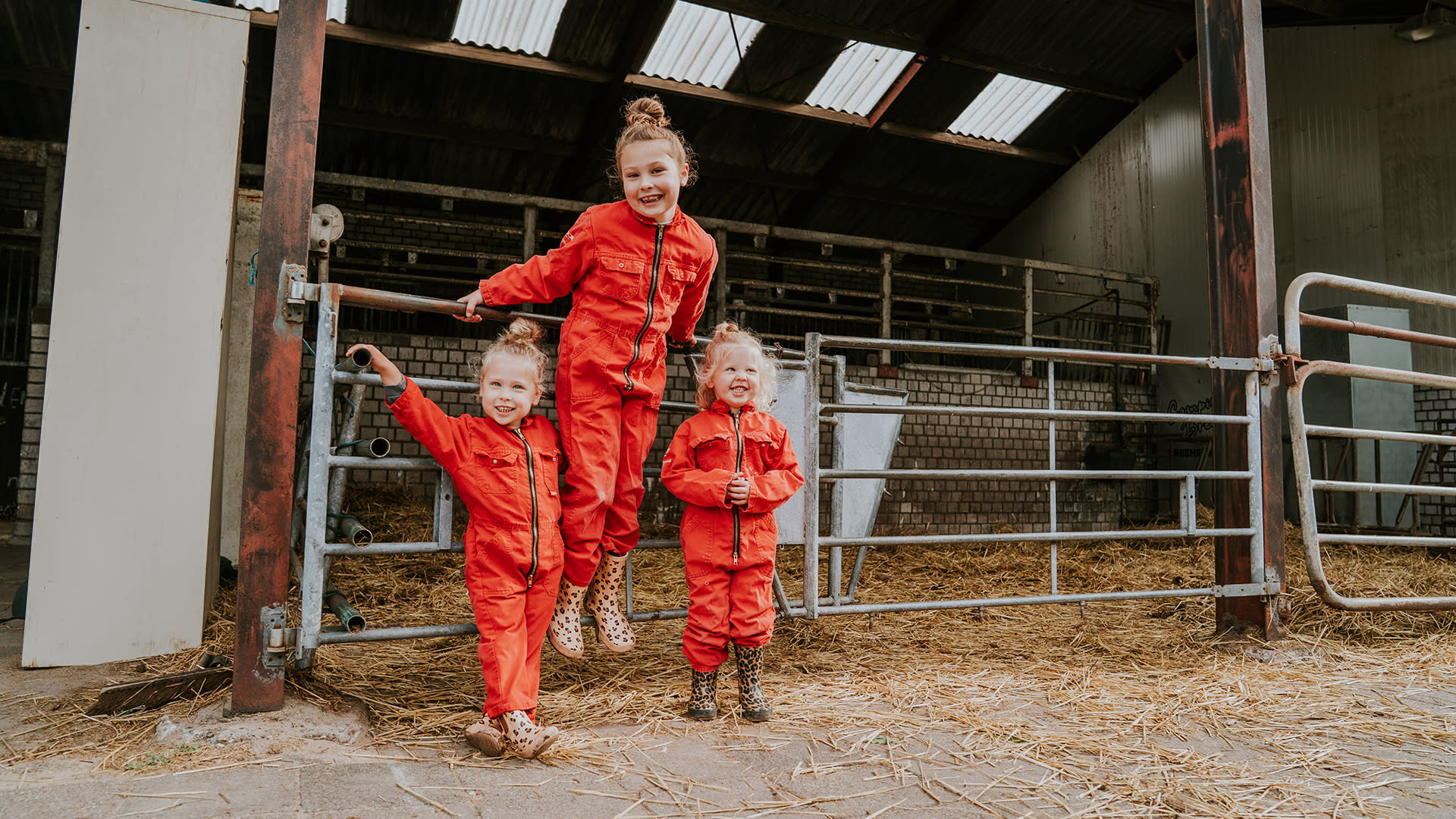 FarmCamps Breehees Brabant meisjes hebben plezier lol