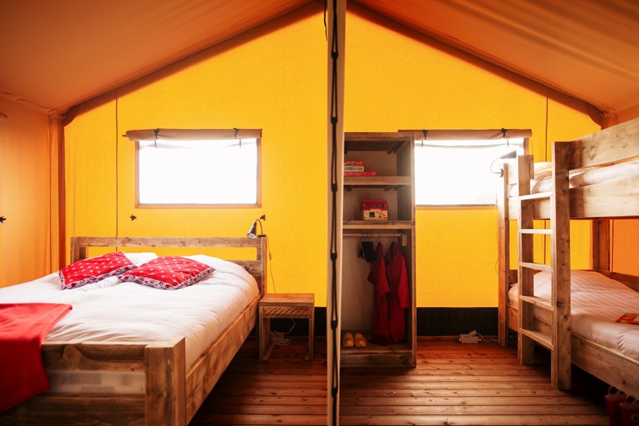 Safari en Ranchtent nieuw 2 slaapkamers 4-pers