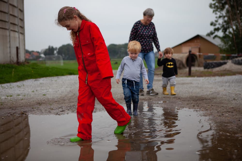 FarmCamps met regen