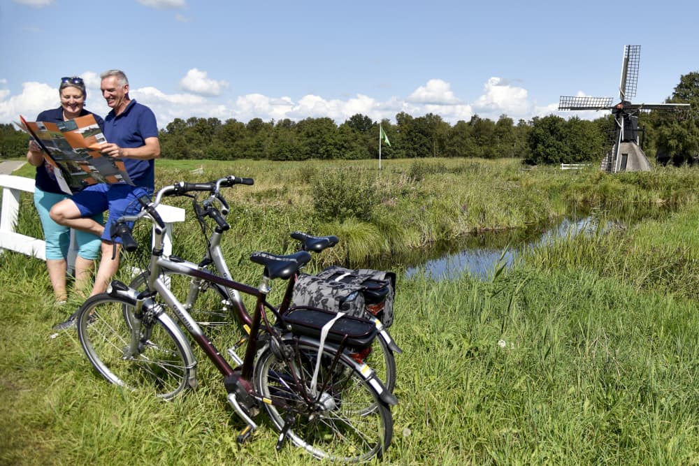 Waterreijk_fietsers_Kalenberg_molen