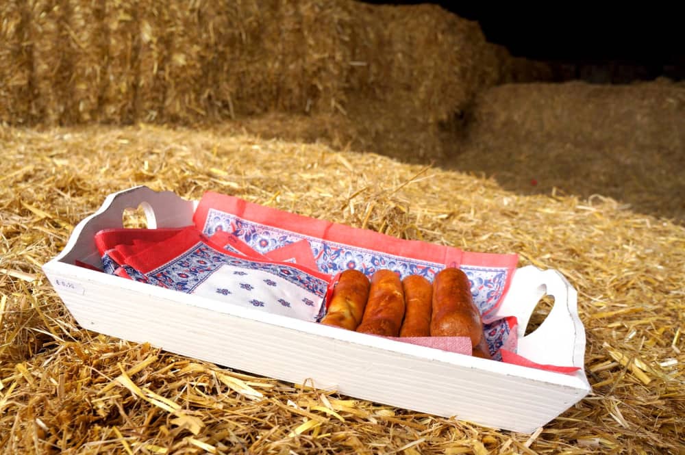 Heerlijke worstenbroodjes op vakantie in Brabant