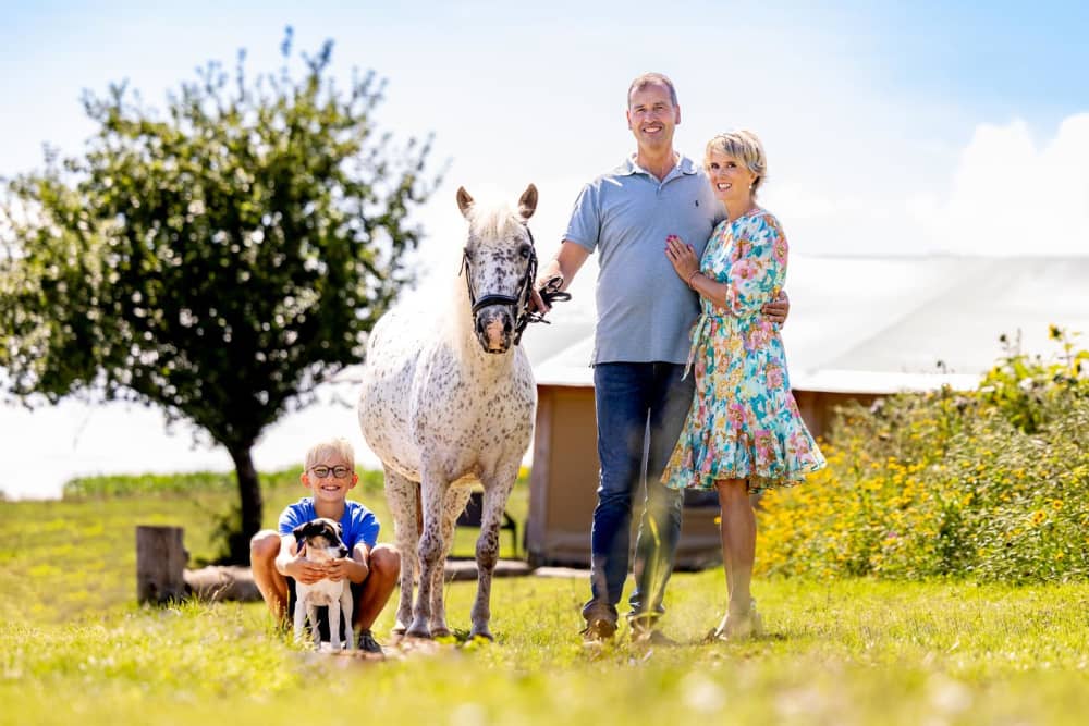 Bauernfamilie schließt sich FarmCamps als neuer Gastgeberhof an
