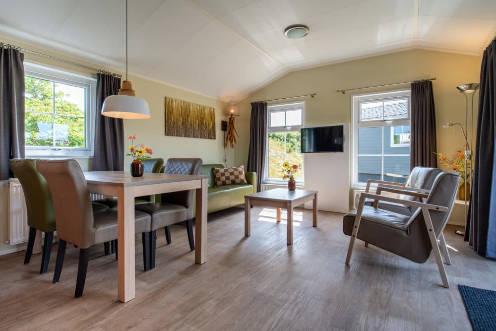 Camping Loodsmansduin, type Geul, livingroom