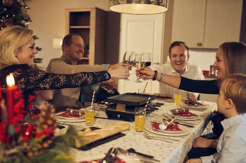 Luxuriöses Weihnachts-Gourmet-Paket