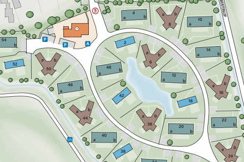 Villen Park De Koog, eindruk Villen 6 P.