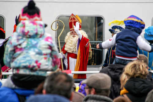 The arrival of Sinterklaas 