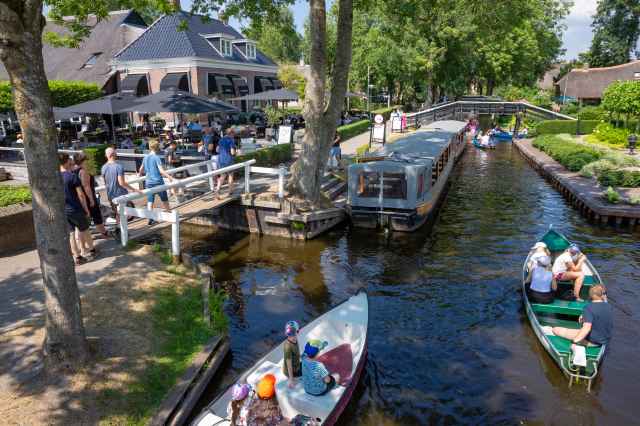 Bootfahren in Giethoorn