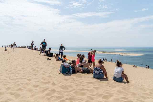 Climb the tallest dune in Europe