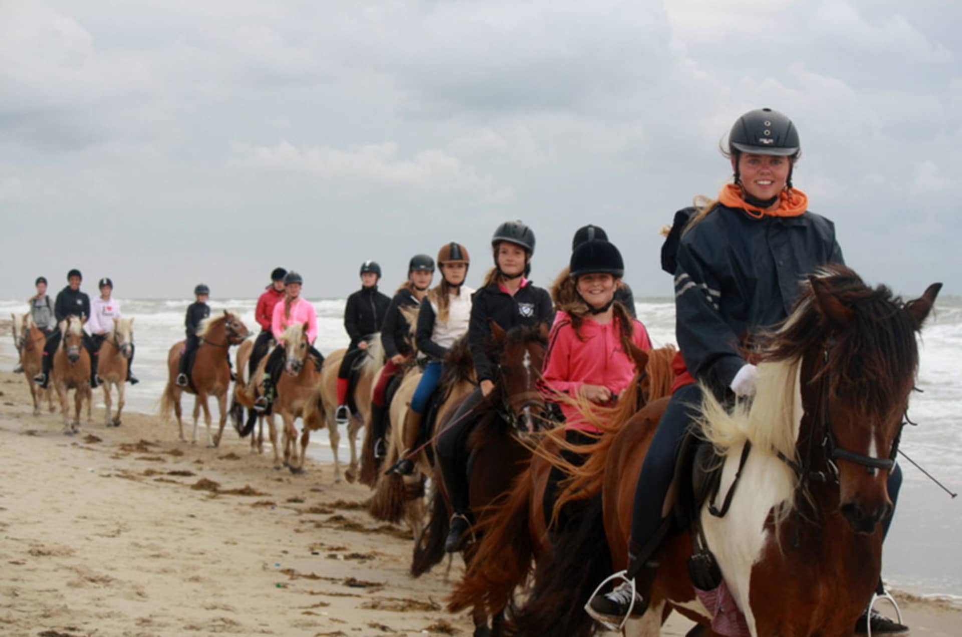 Paardrijden op Texel