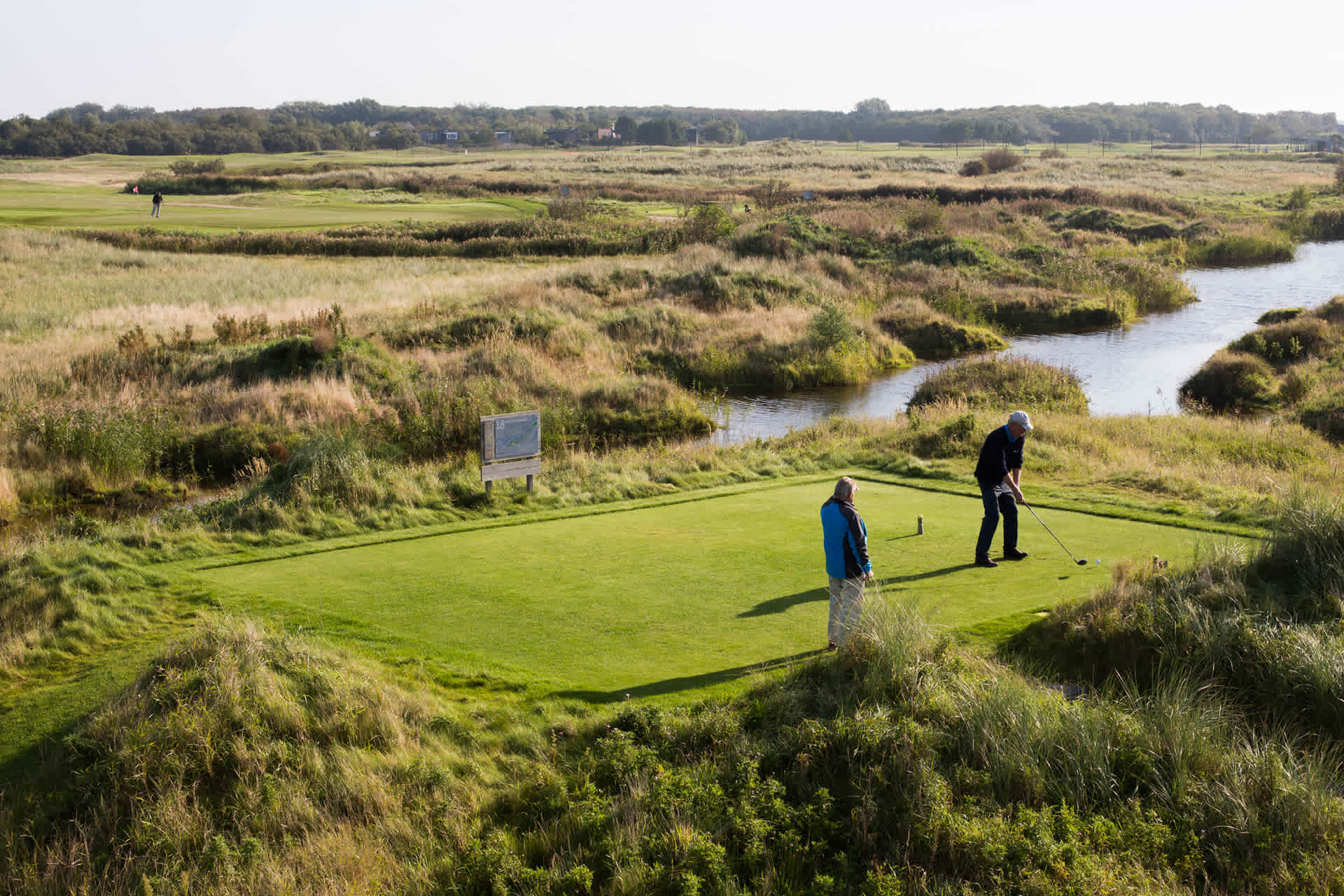 Hole-10-tot-18-Golfbaan-De-Texelse-De-Krim-Texel