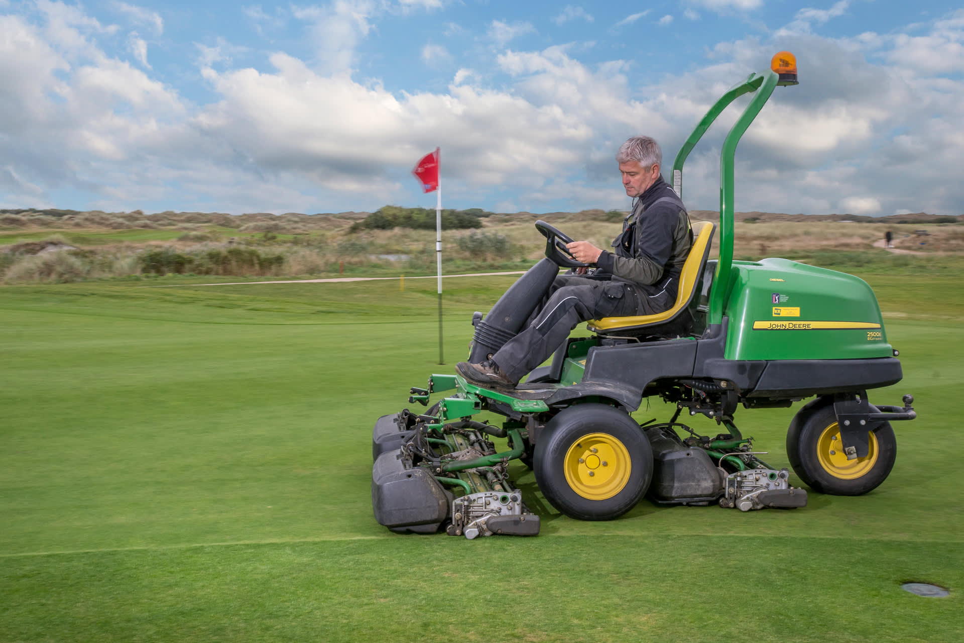 Golfbaan De Texelse, greenkeeper