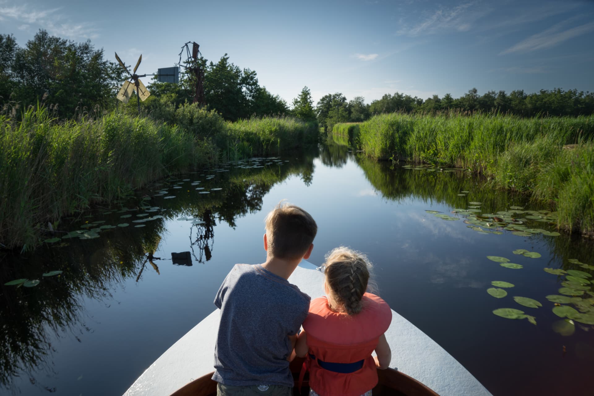 Varen_kinderen_Weerribben_Wieden_WaterReijk