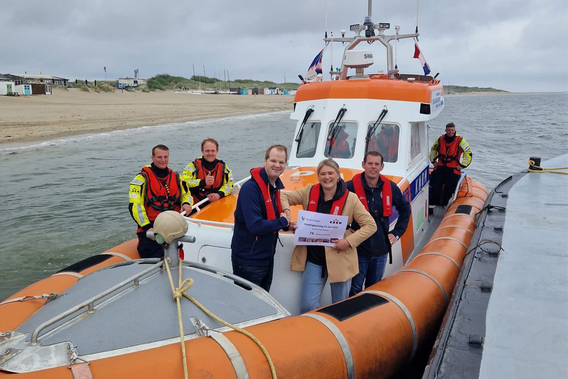 KNRM-lifeboat-day-2024-donation