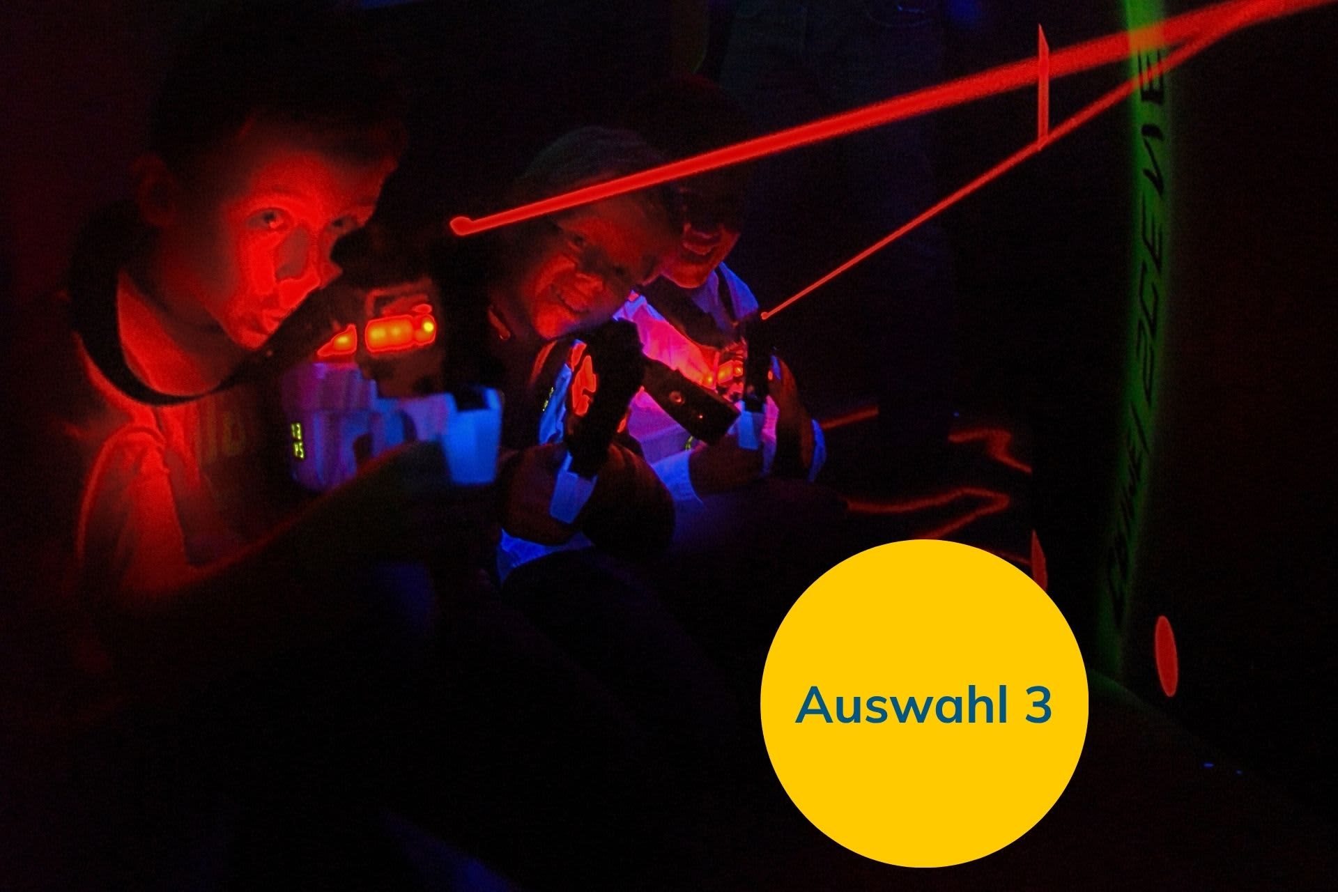 Lasergamen und Minigolf