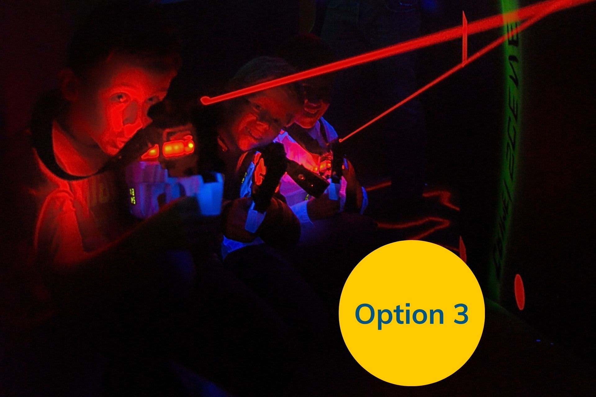 Laser tag and Mini golf