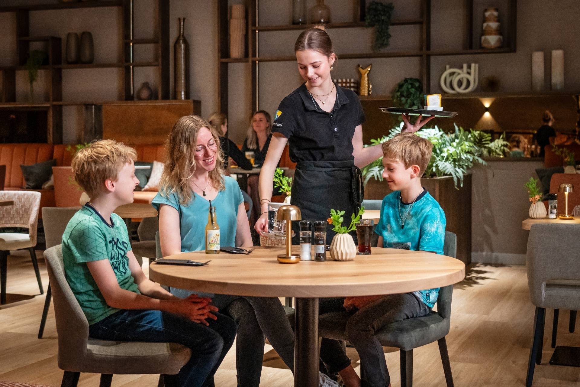 Gemütlich zusammen essen