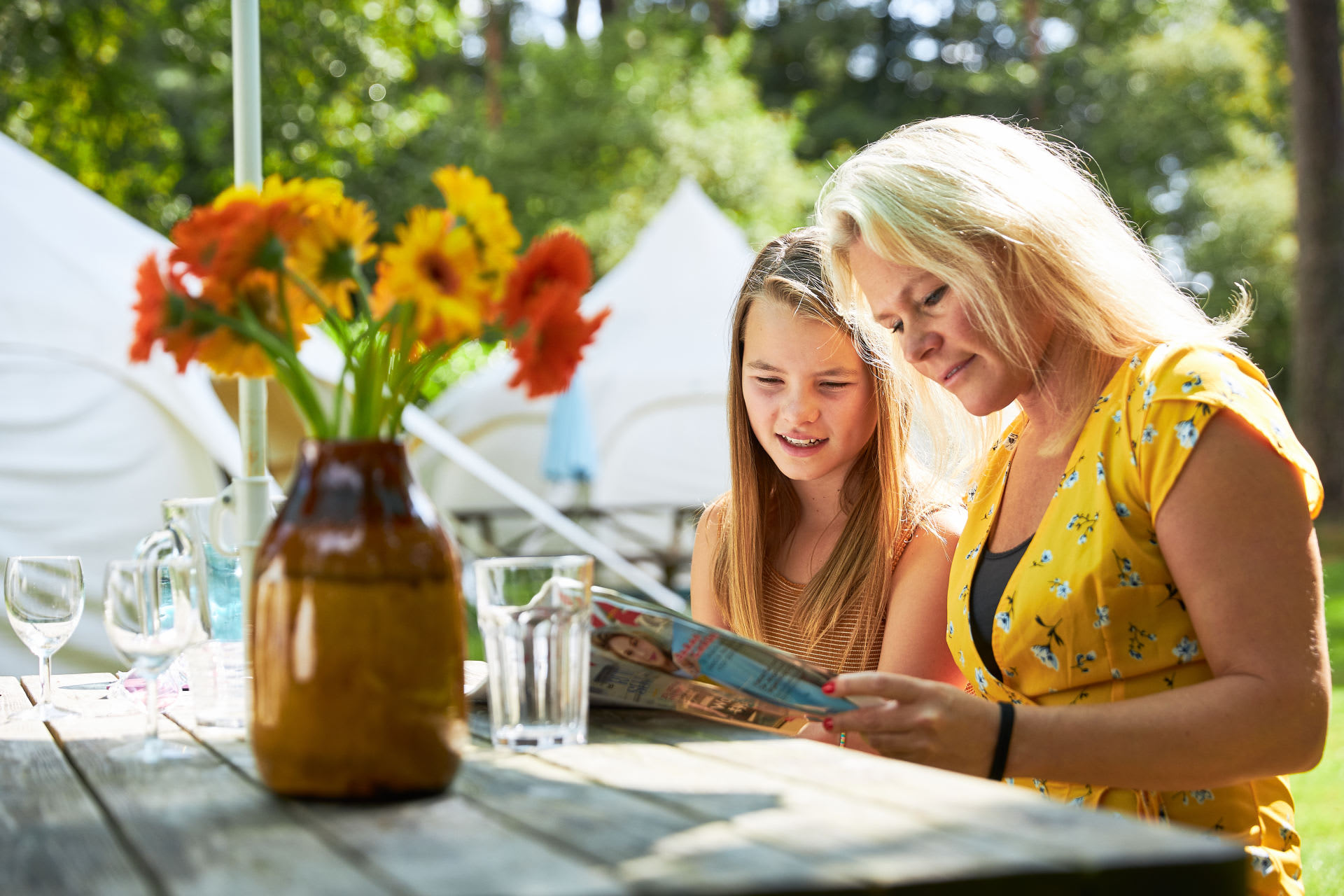 Glampingtent de Egel