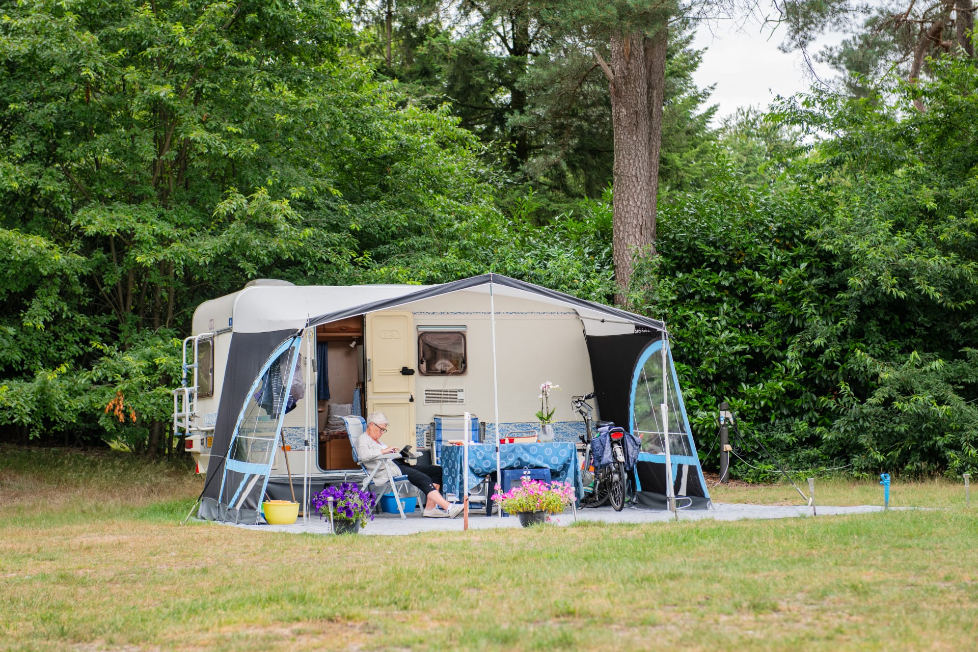 camping RCN het Grote Bos | Comfort kampeerplaats
