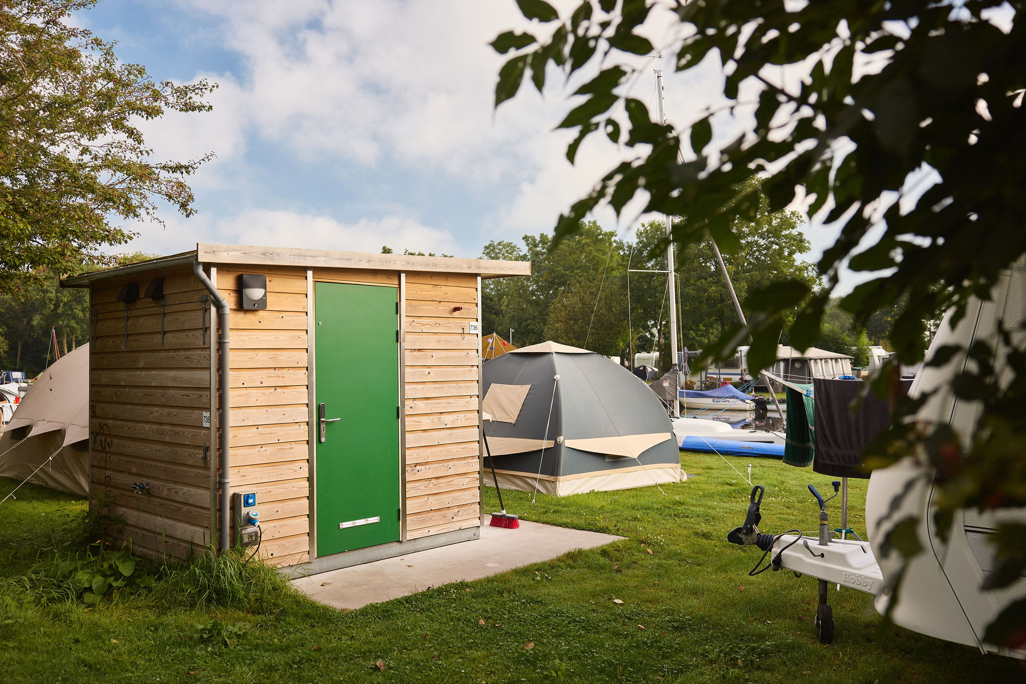 camping RCN de Potten | Kampeerhaven met prive sanitair en ligplaats