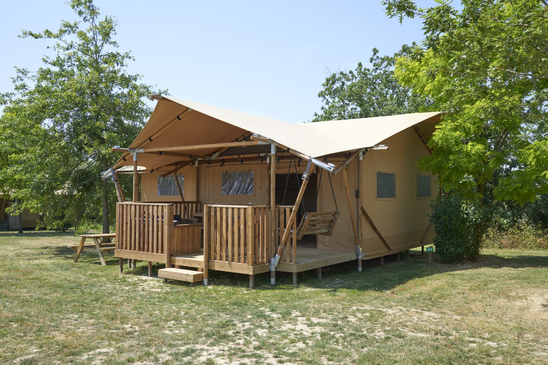 camping Safaritent Flétan