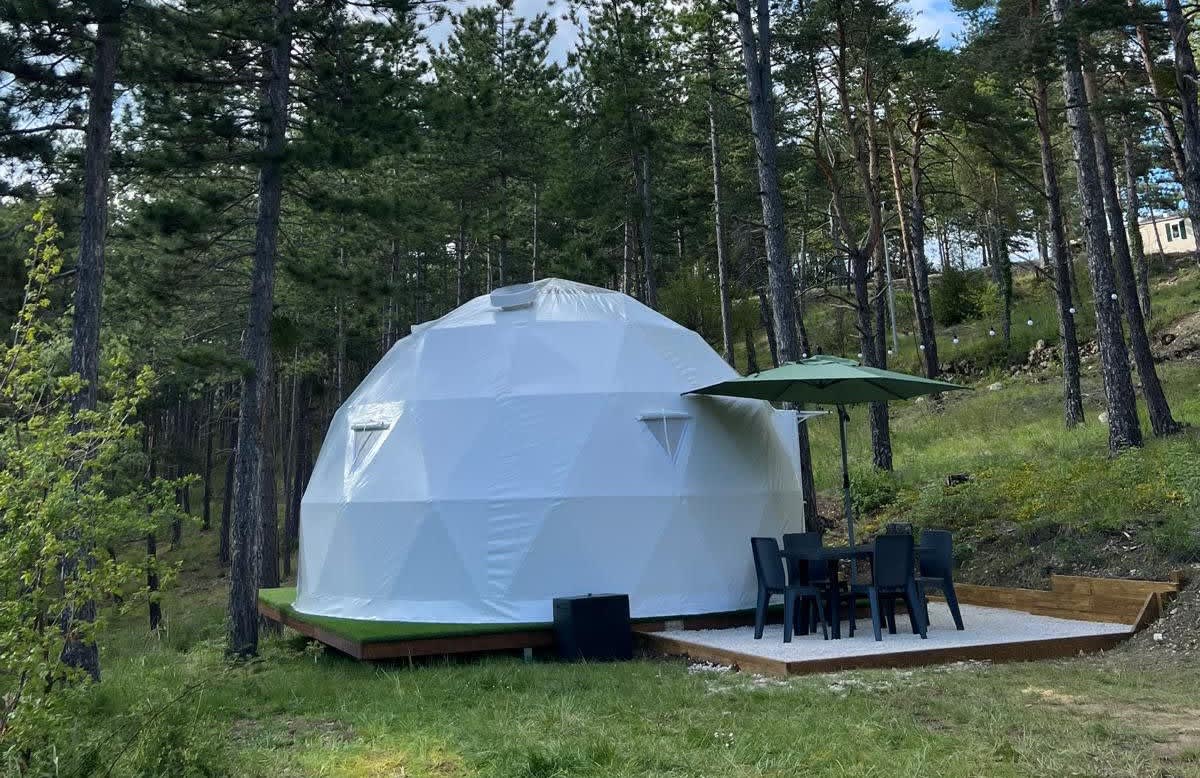 camping Glampingdome Vanille