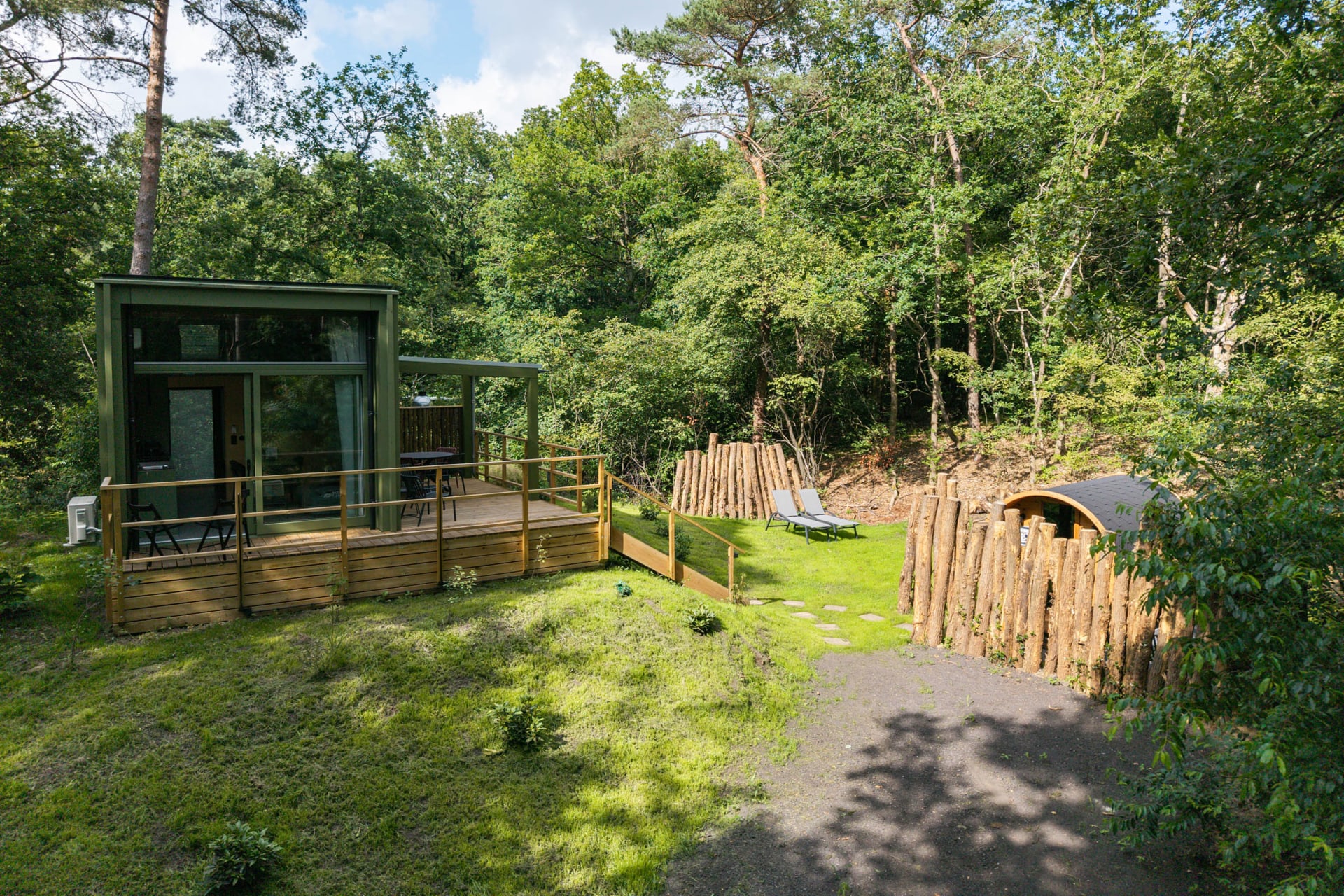 Tiny Houselodge Eris met sauna