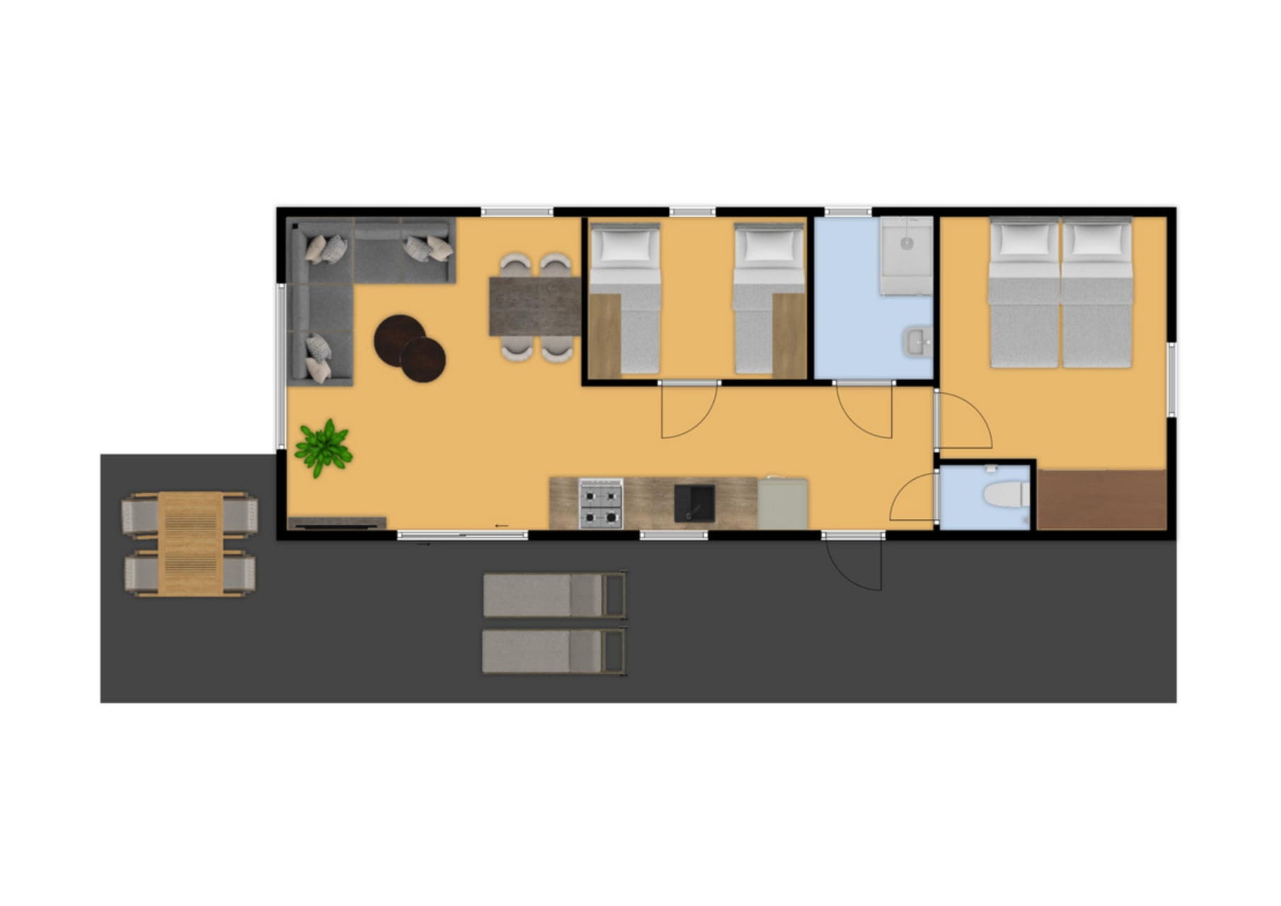 Mobil Home de Bever – afbeelding 4