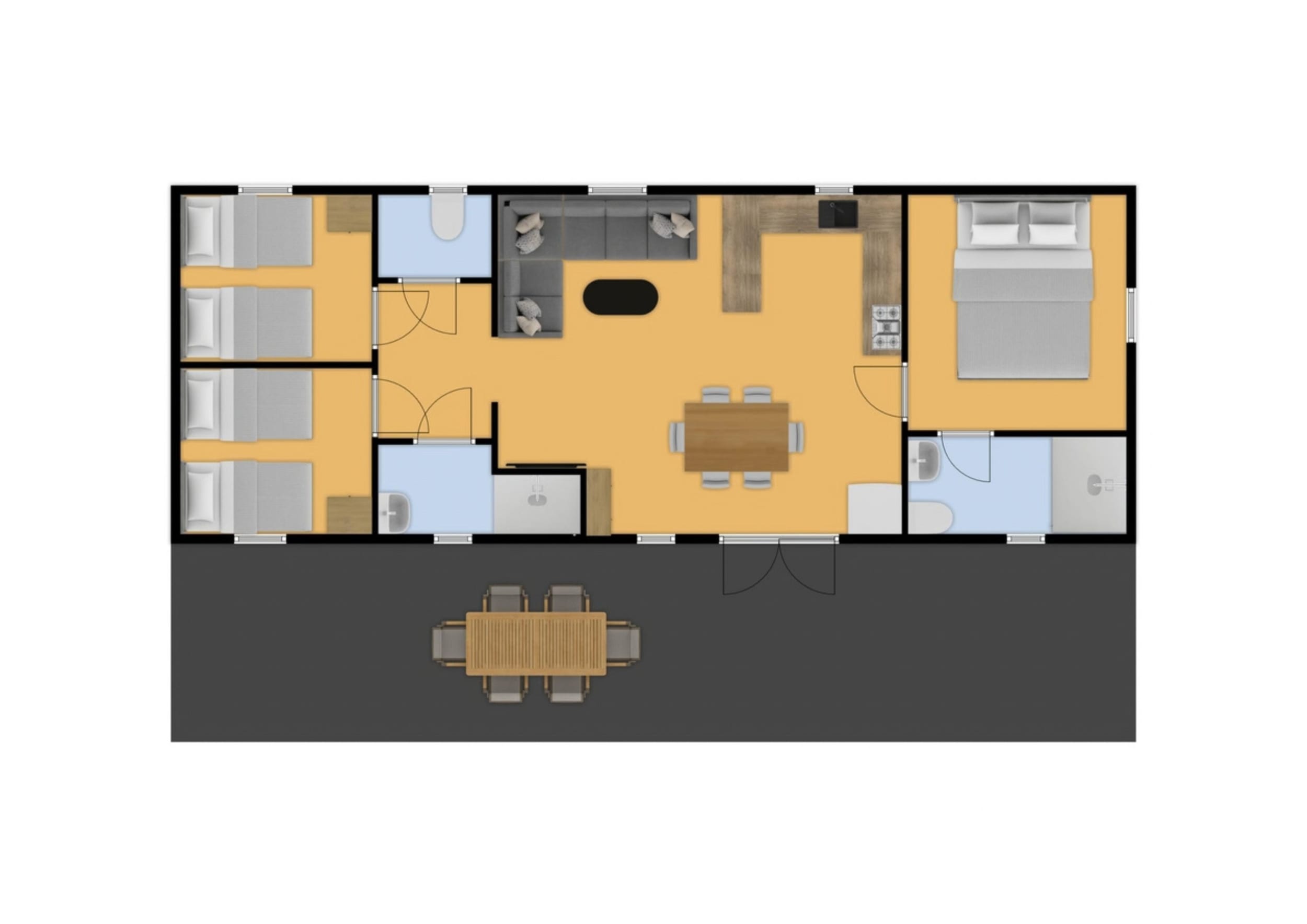 Mobil home het Kompas