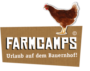 FarmCamps Logo – Luxus Bauernhofurlaub für Familien