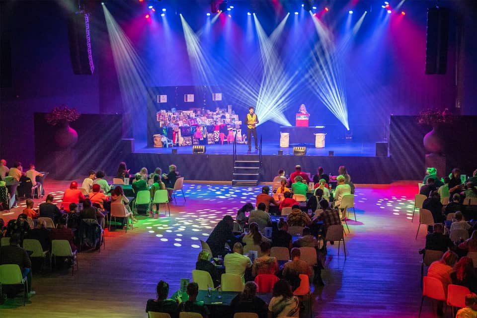 Bingo in Veranstaltungshalle Texel