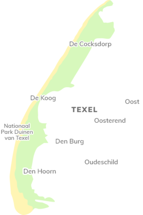 Map of Texel