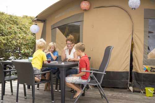 Tent verhuur op Camping Kogerstrand