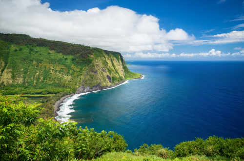 Hawaii scenic ocean