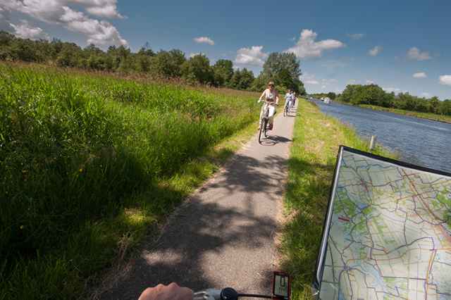 Rad- und Wanderwege in den Weerribben für Ihren Urlaub im Bungalowpark de Weerribben