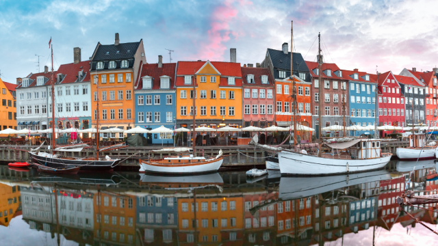 Copenhagen city view