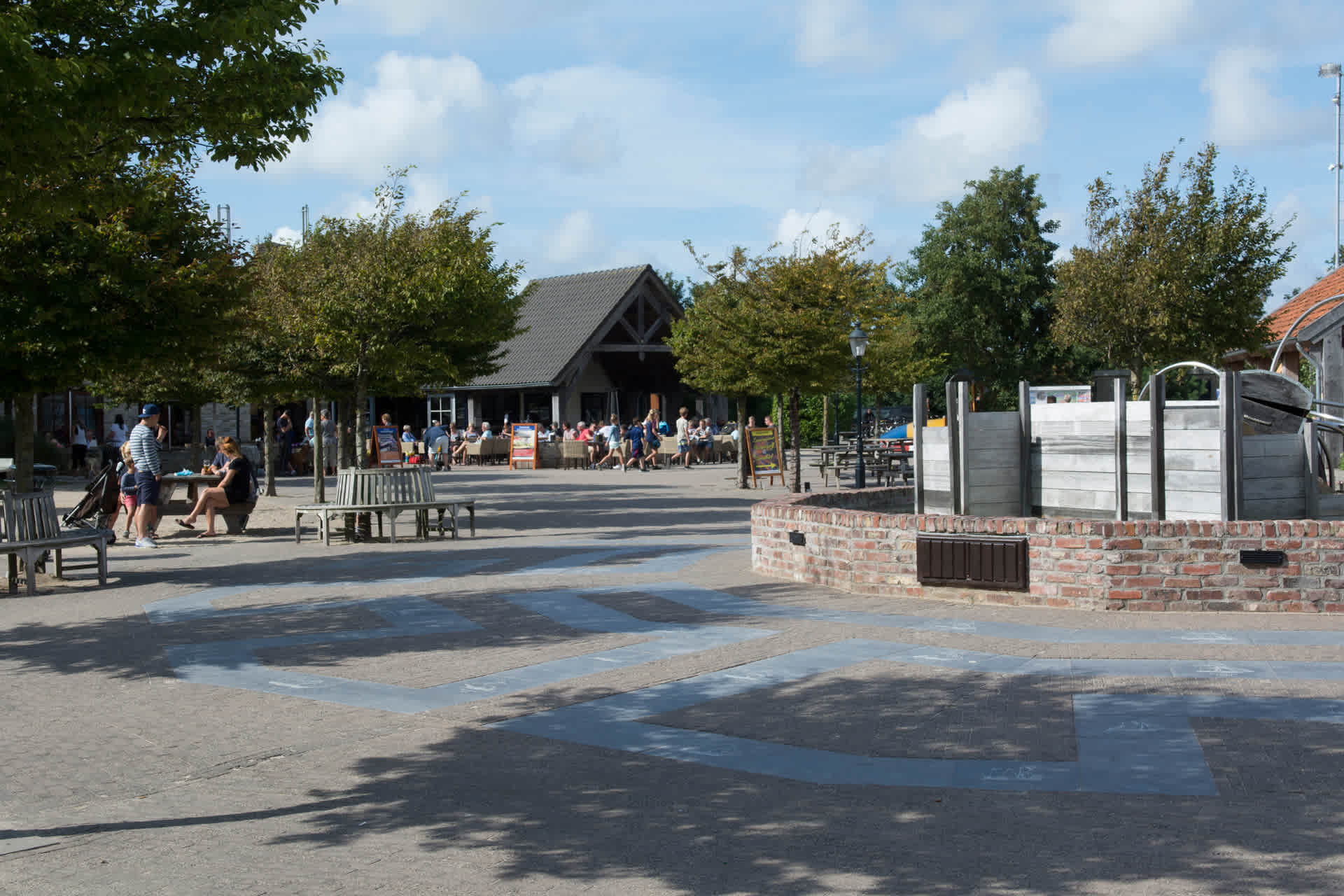 Vakantiepark De Krim, plein
