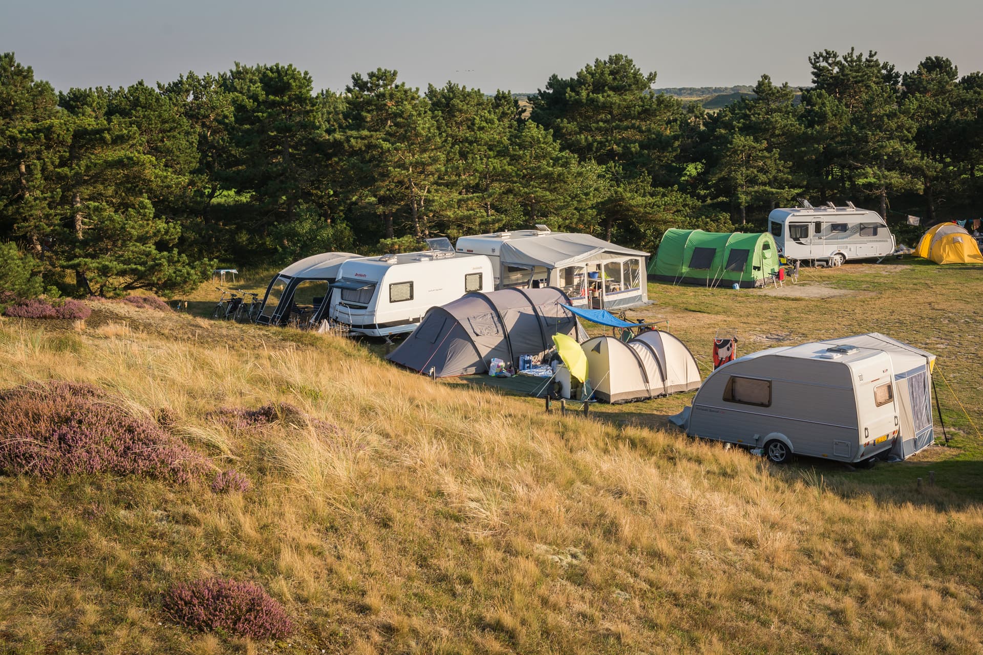 Camping Loodsmansduin, kamperen in de duinen