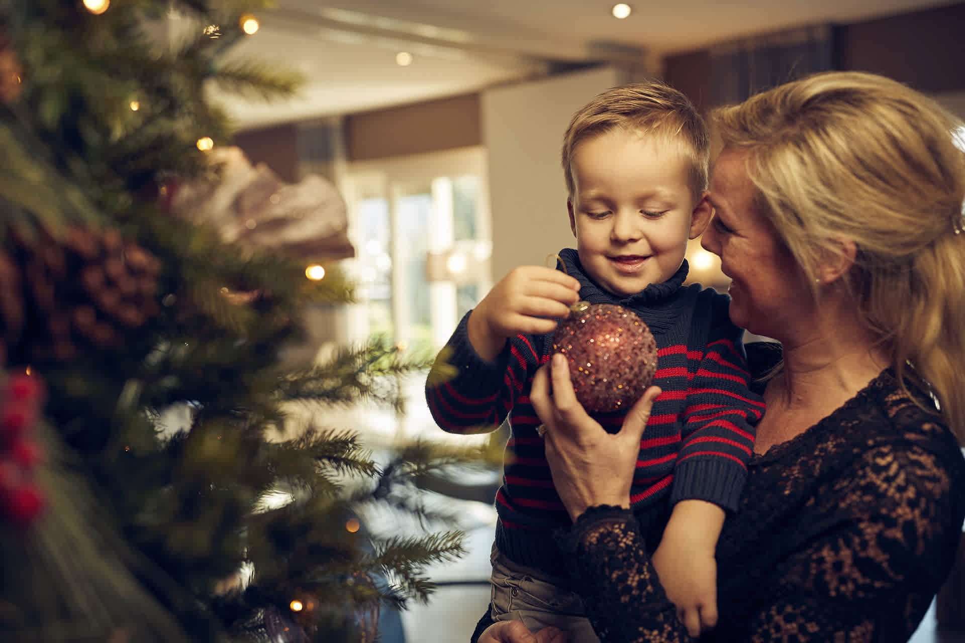 Vakantiepark De Krim, kerstboom versieren